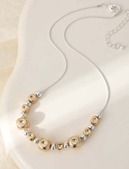 Two Metal Necklace