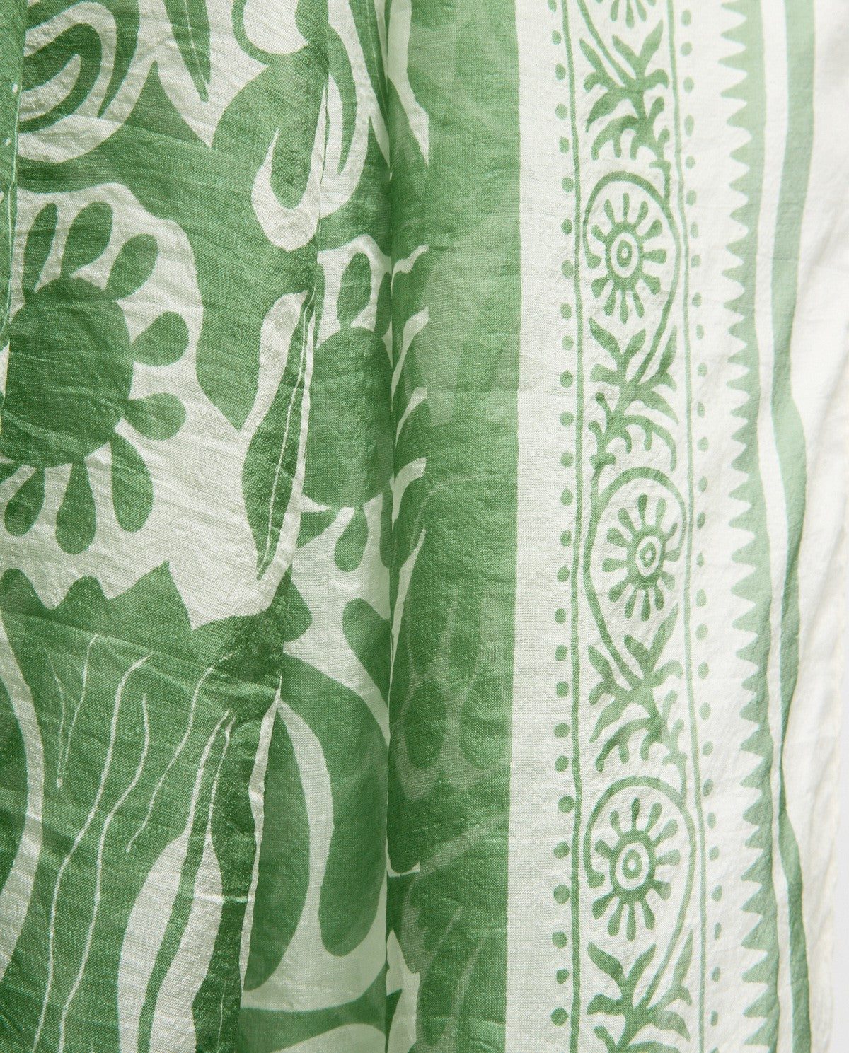 Green Silk Scarf