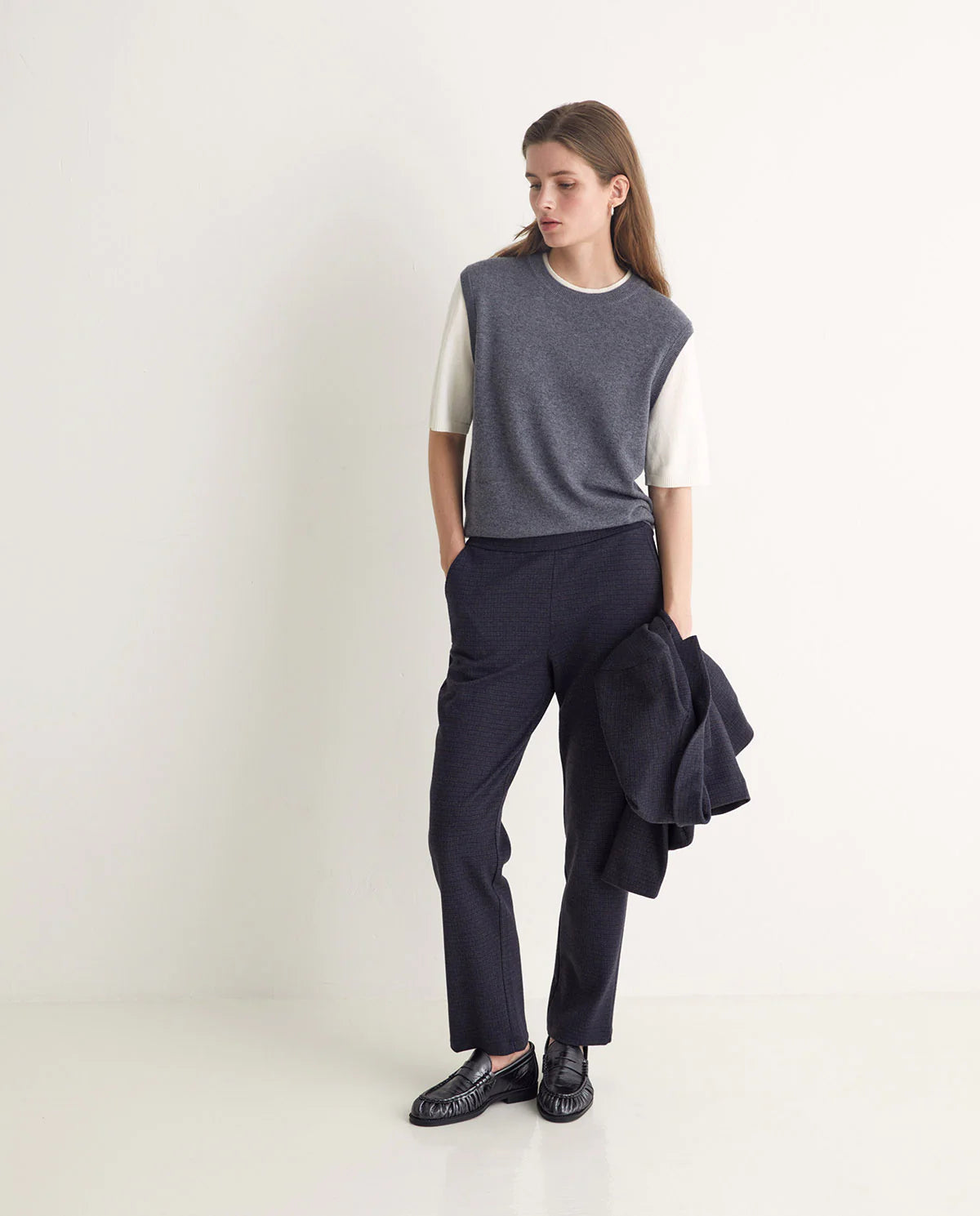 Yerse Check Trouser
