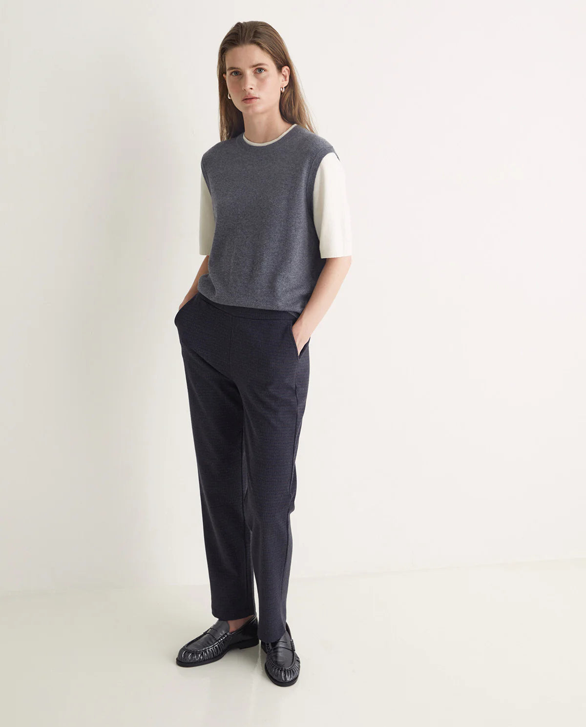 Yerse Check Trouser