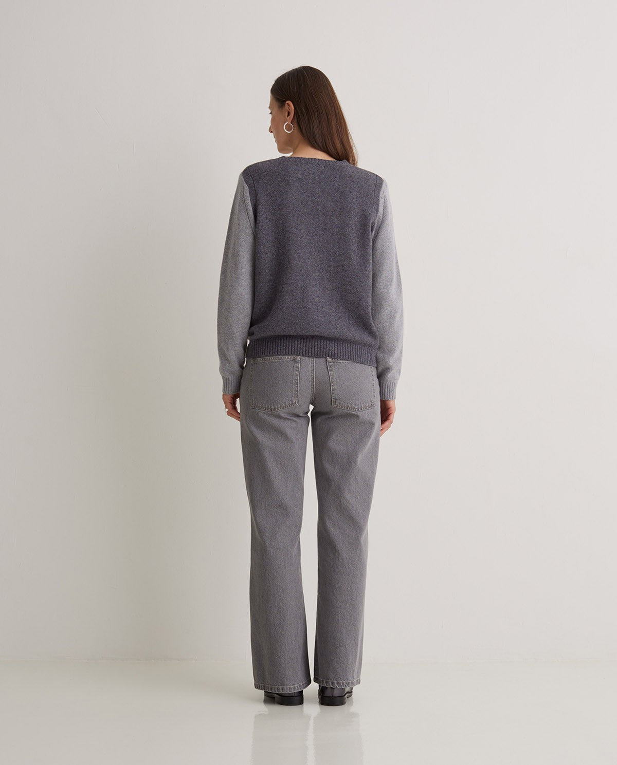 Tri Colour Knit
