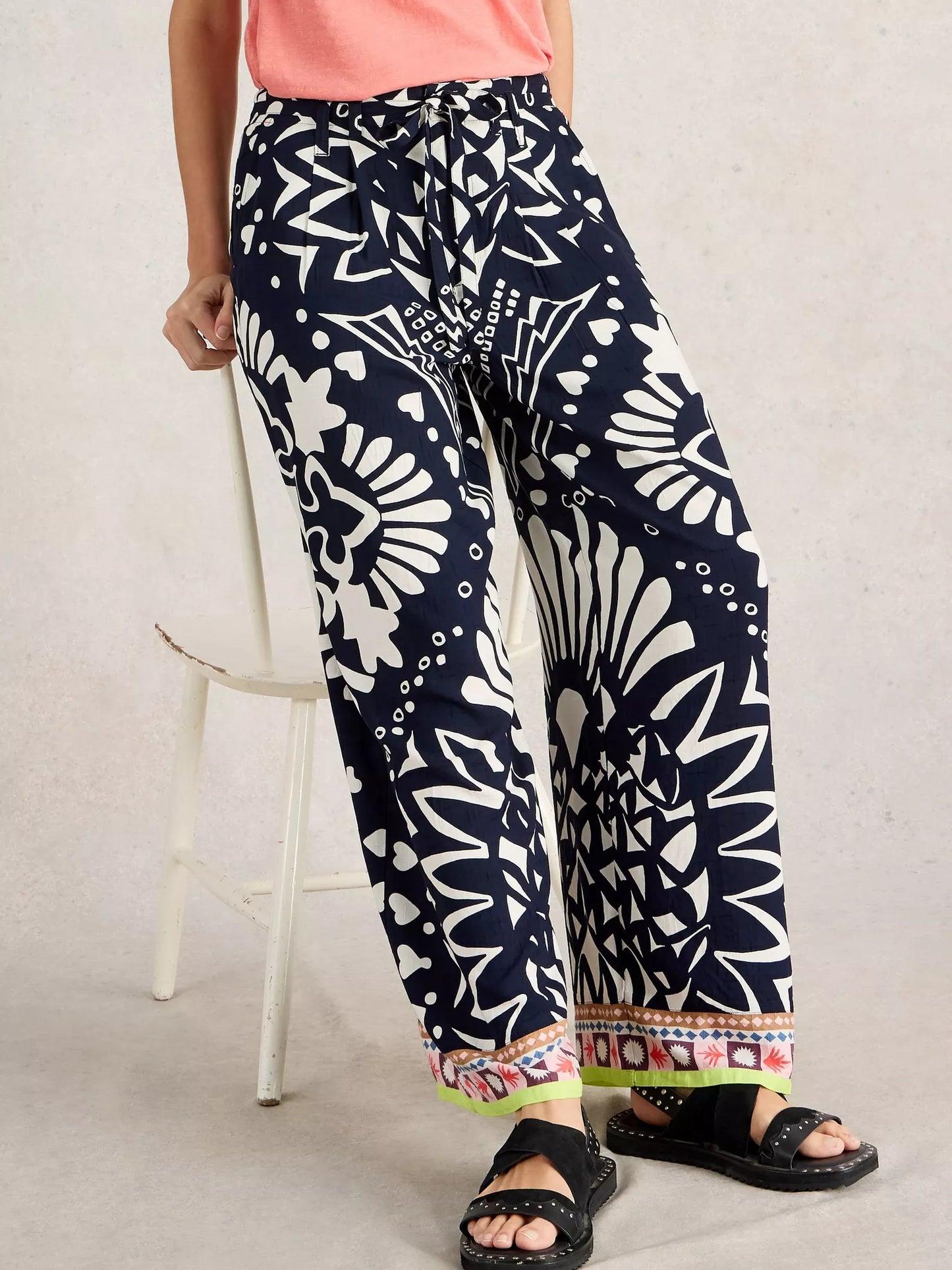 Farrah Wide Leg Trouser
