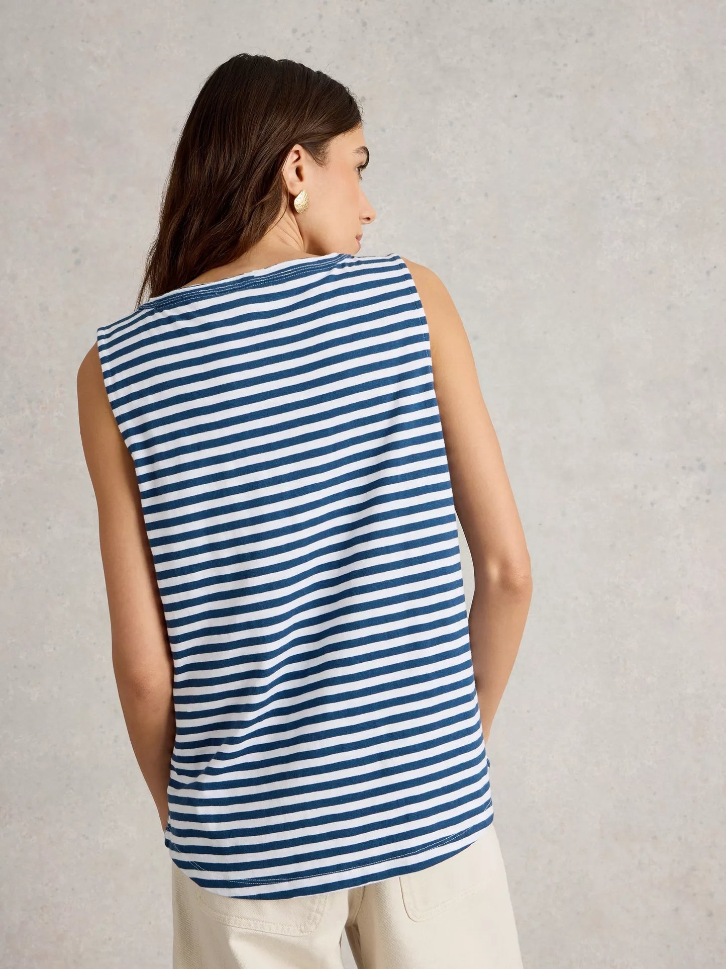 Ava Stripe Vest