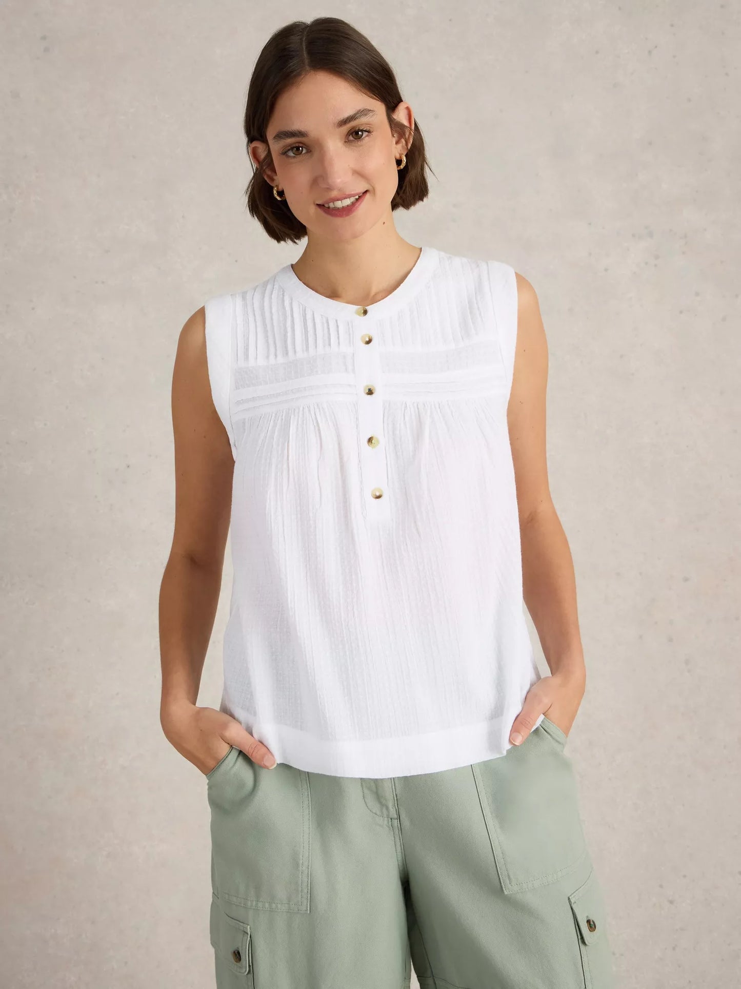 Isla White Top