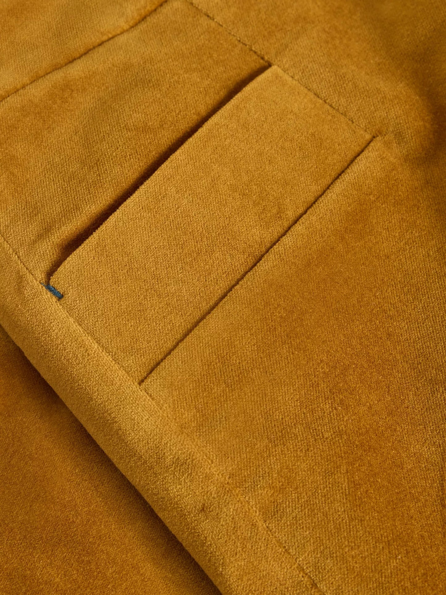 Cora Velvet Skirt - Dark Chartreuse