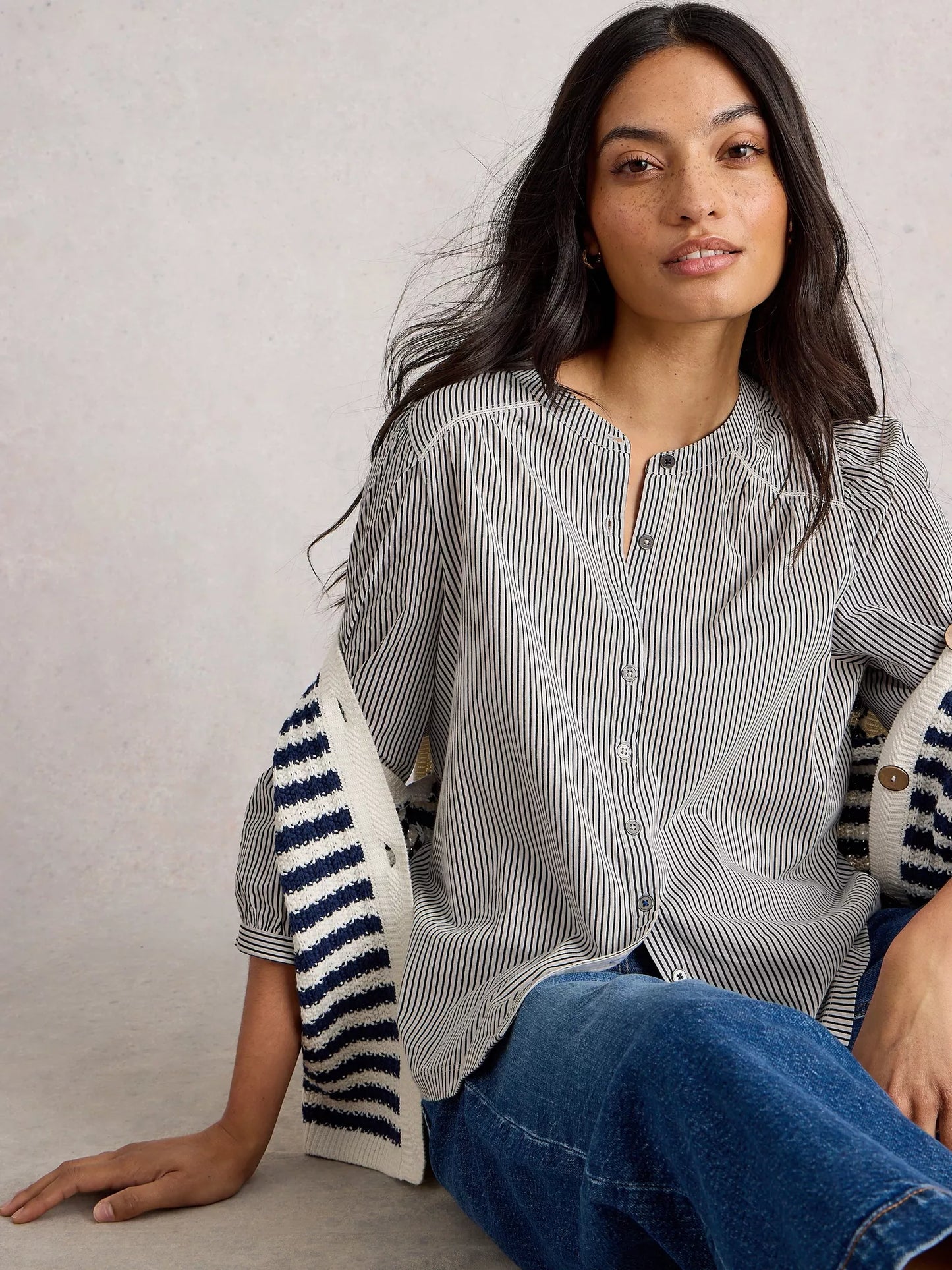 Stripe Mix Shirt