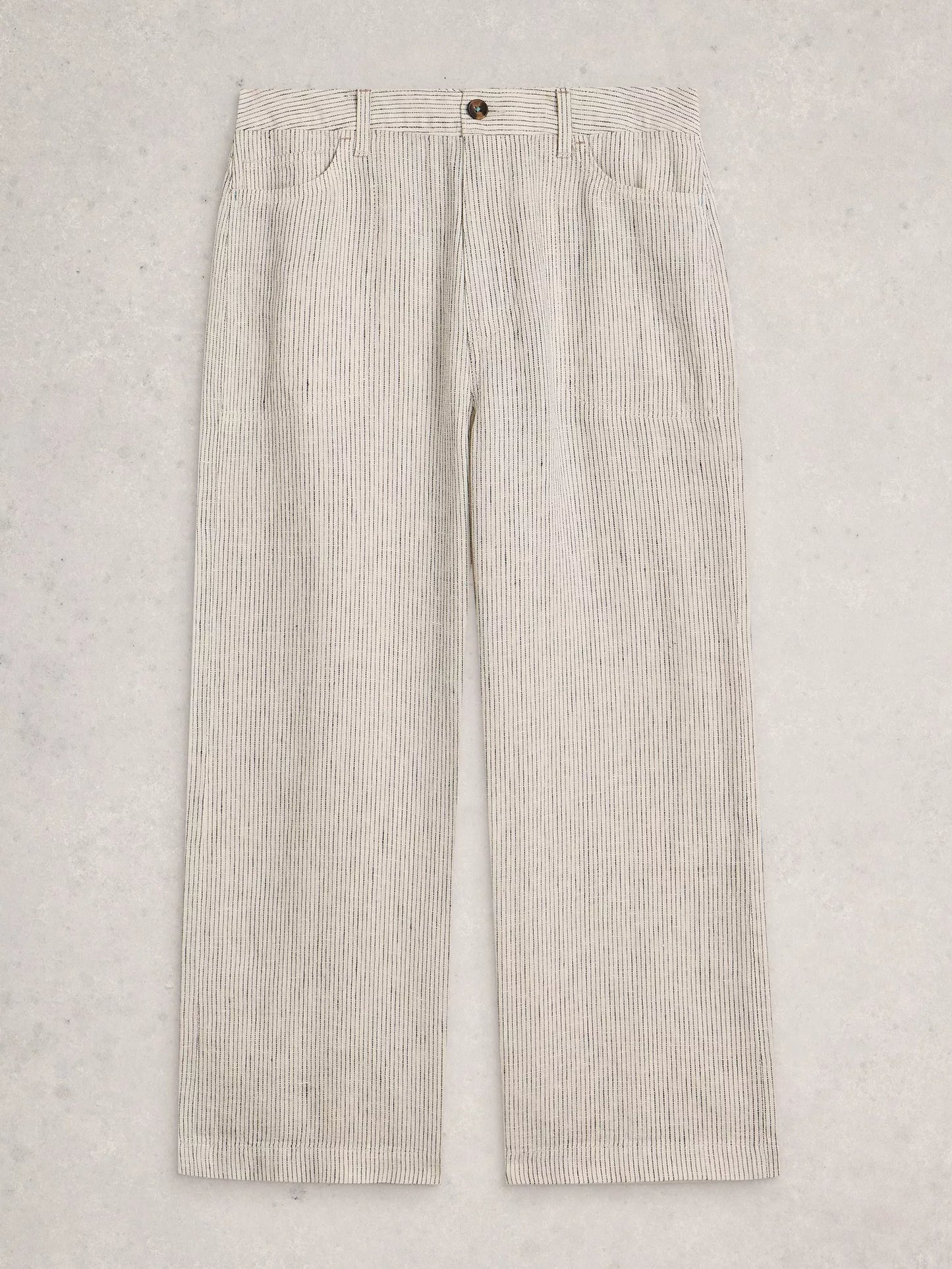 Tia Stripe Linen Trouser
