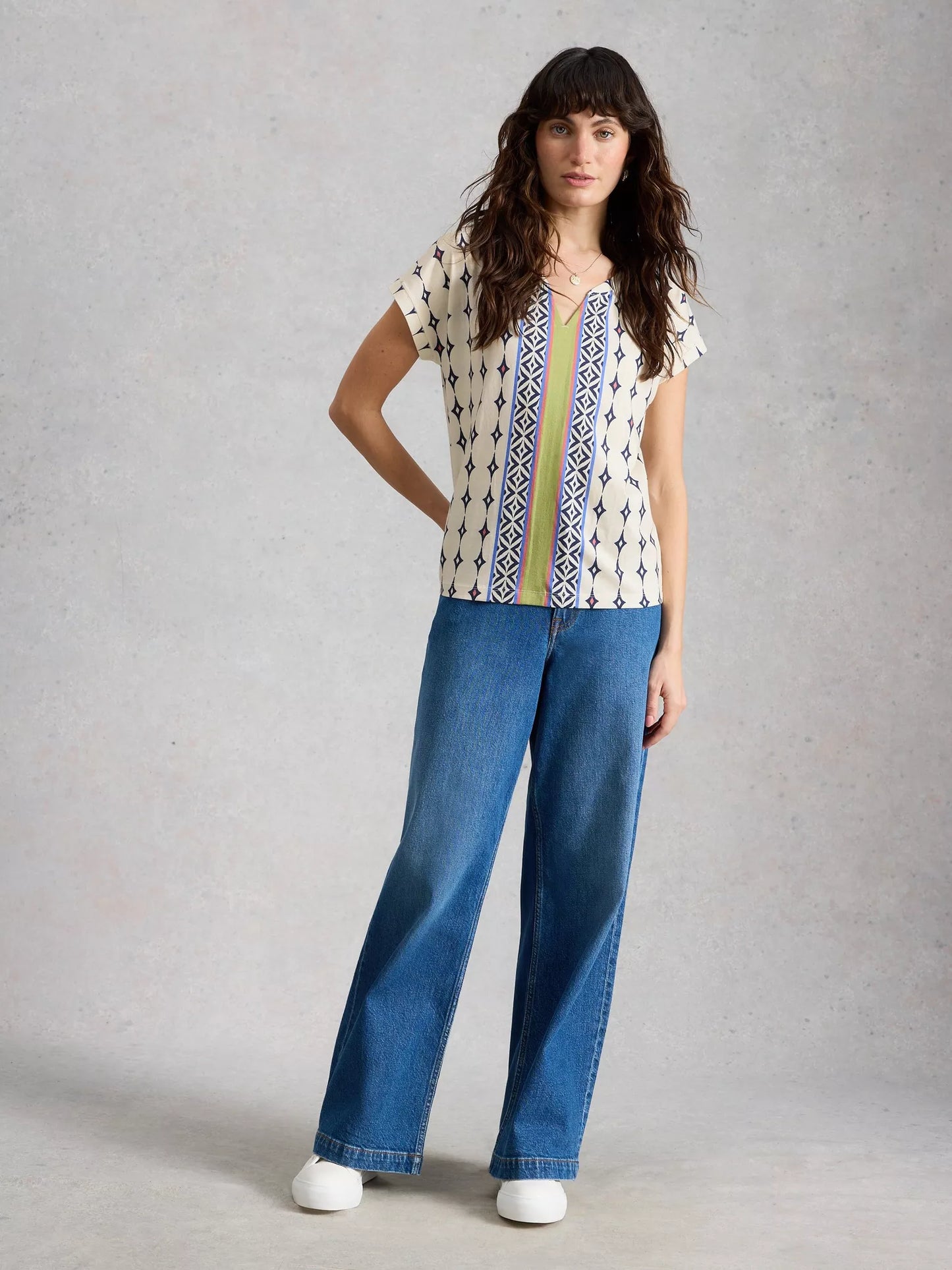 Nelly Notch Tee - Print