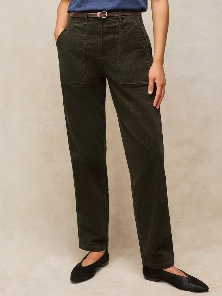 Twister Khaki Cord Trouser