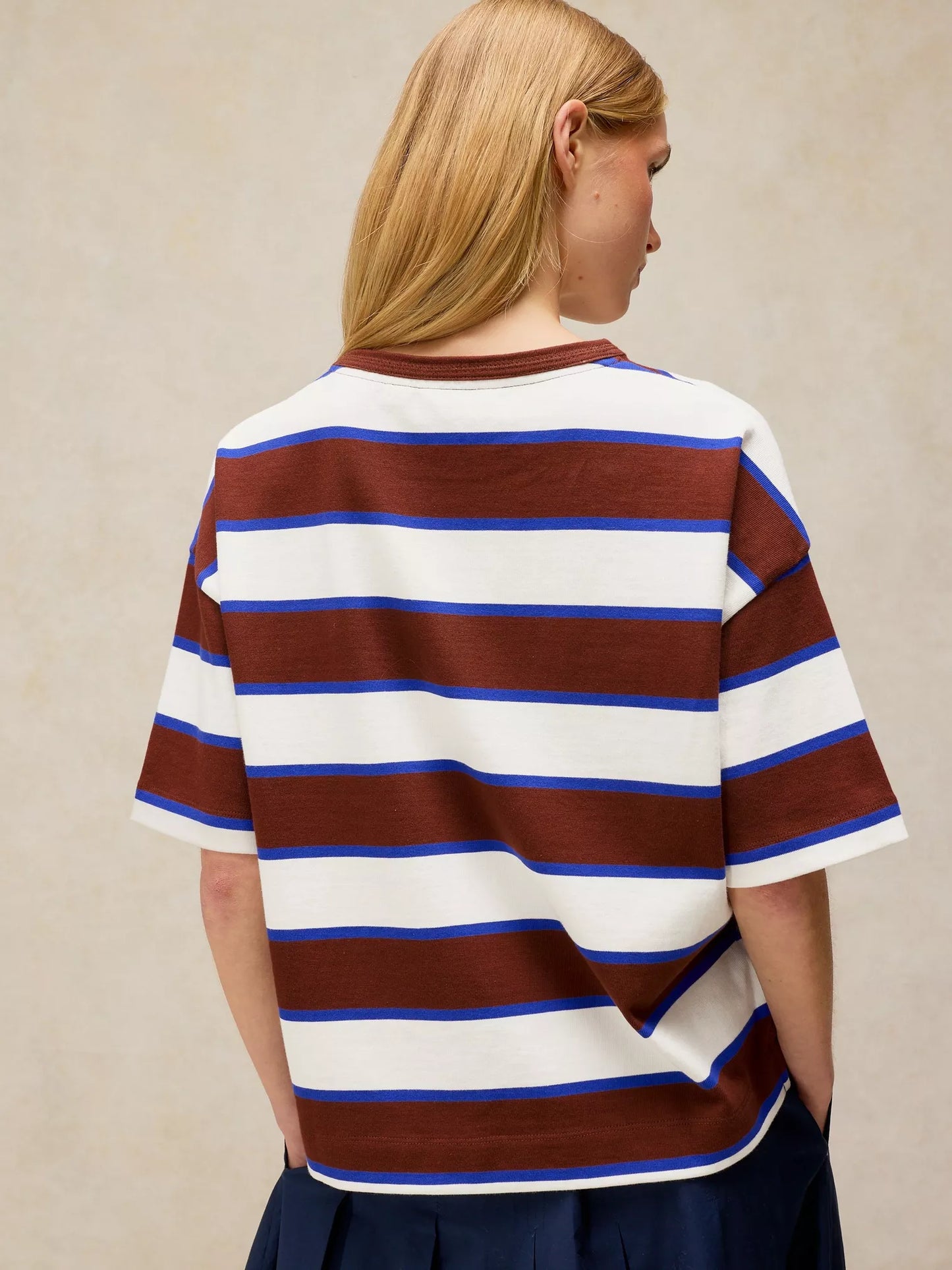 Kat Stripe Tee
