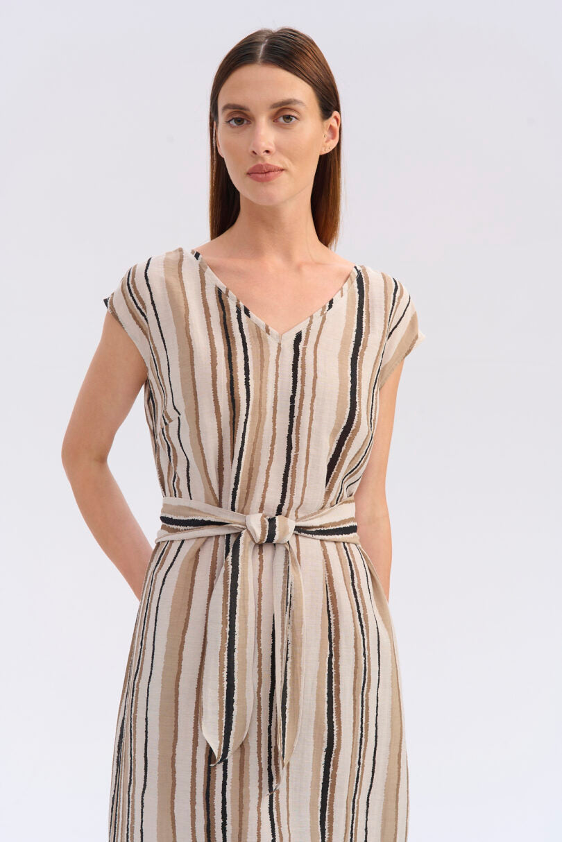 Stripe Linen Dress