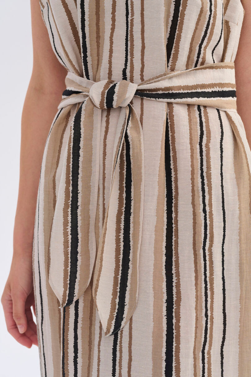 Stripe Linen Dress