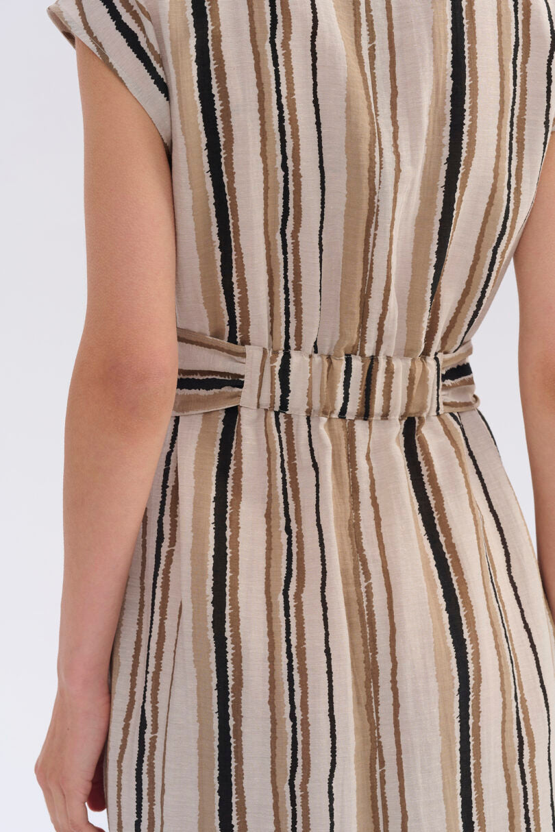 Stripe Linen Dress