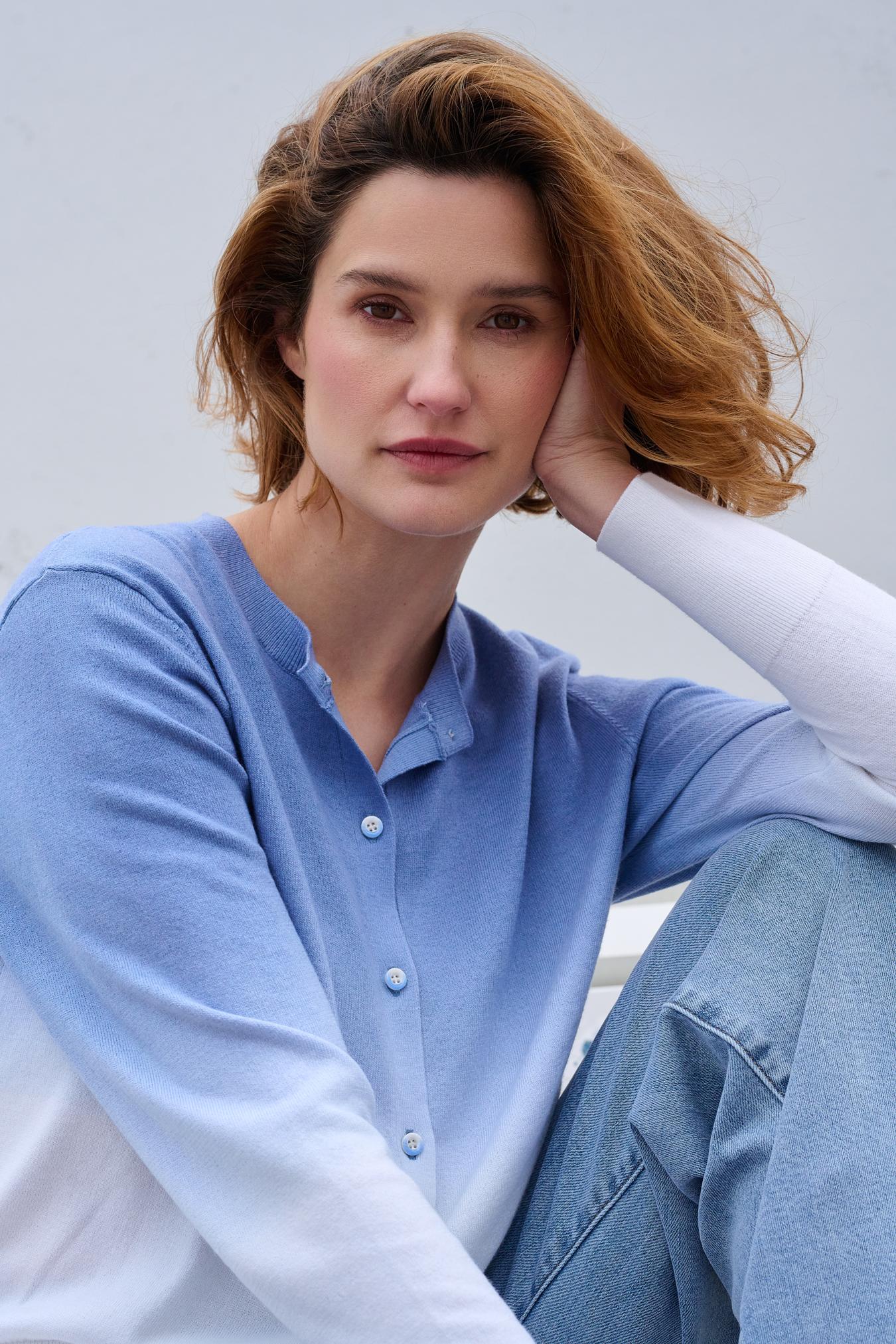 Jules Cardigan - Soft Blue