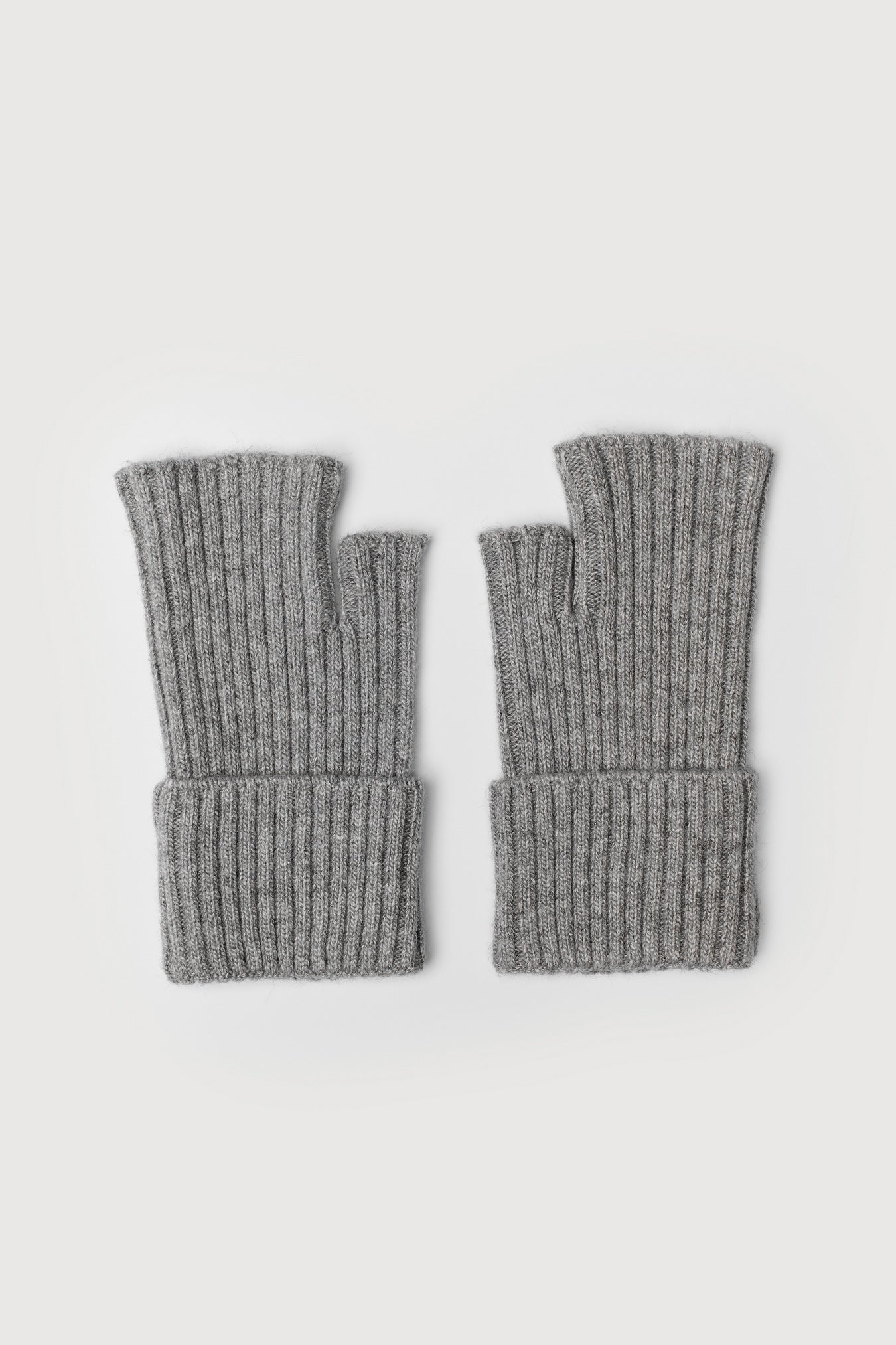Fingerless Gloves - Grey
