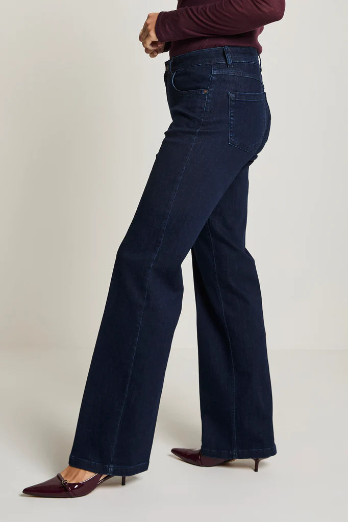 Eve Wide Leg - Pure Indigo