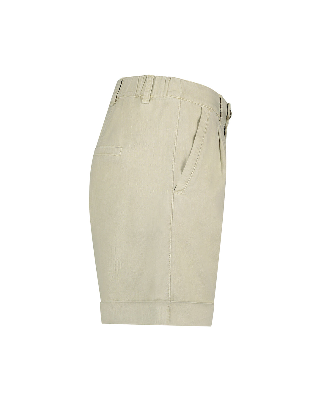 Cleo Linen Shorts- Pebble