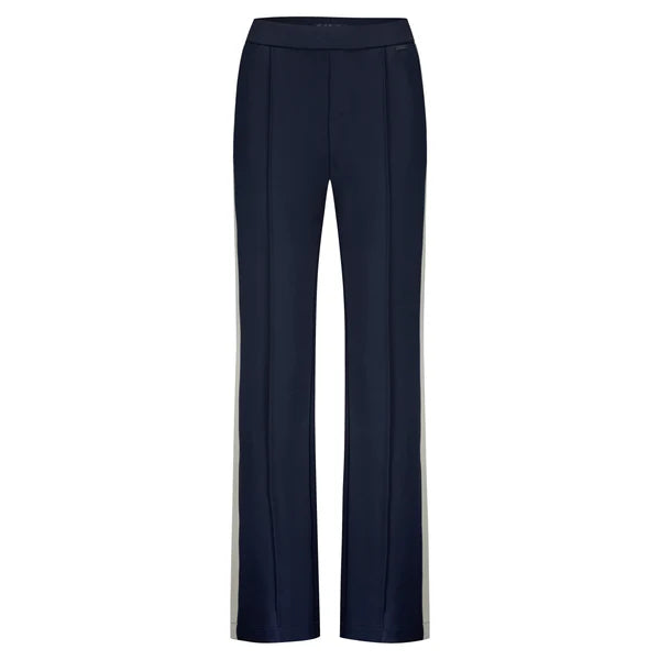 Colette Punta Stripe Trouser - Navy