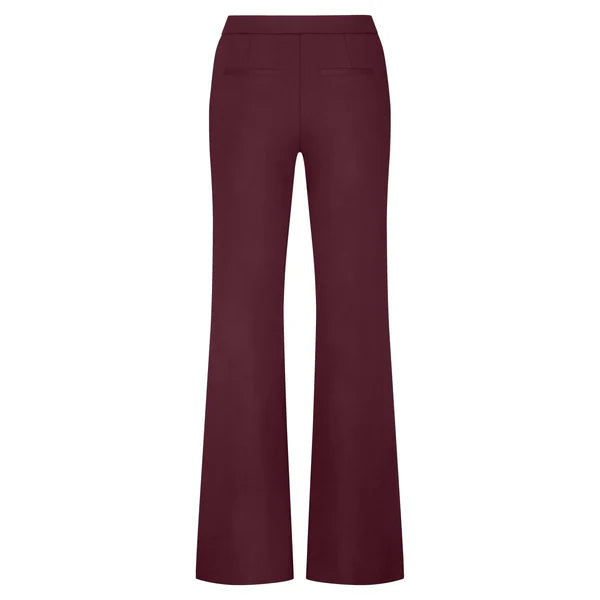 Colette Punta Stripe Trouser - Ruby