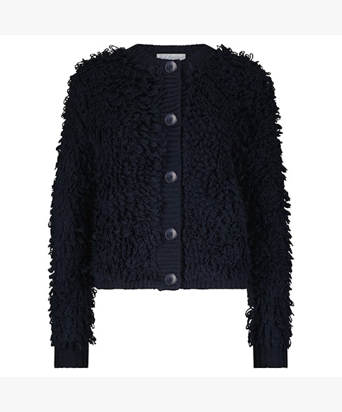 Navy Loop Cardigan