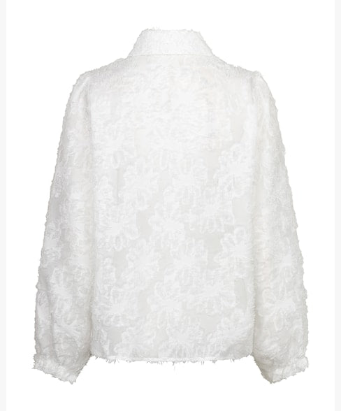 Fringe Off White Blouse