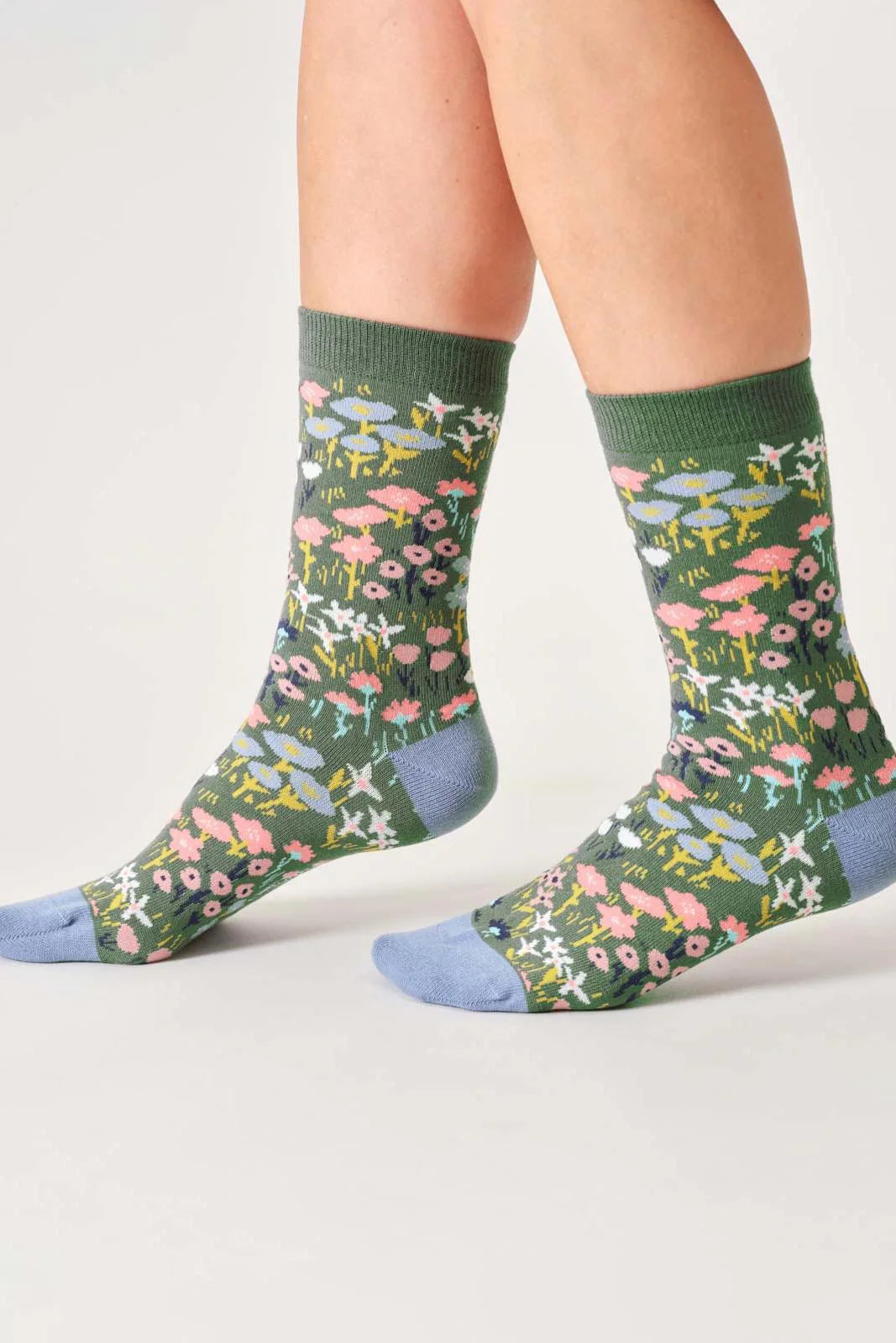 Bamboo Socks in a Box - Floral