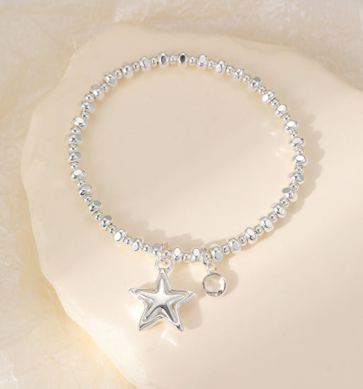 Silver Star Bracelet