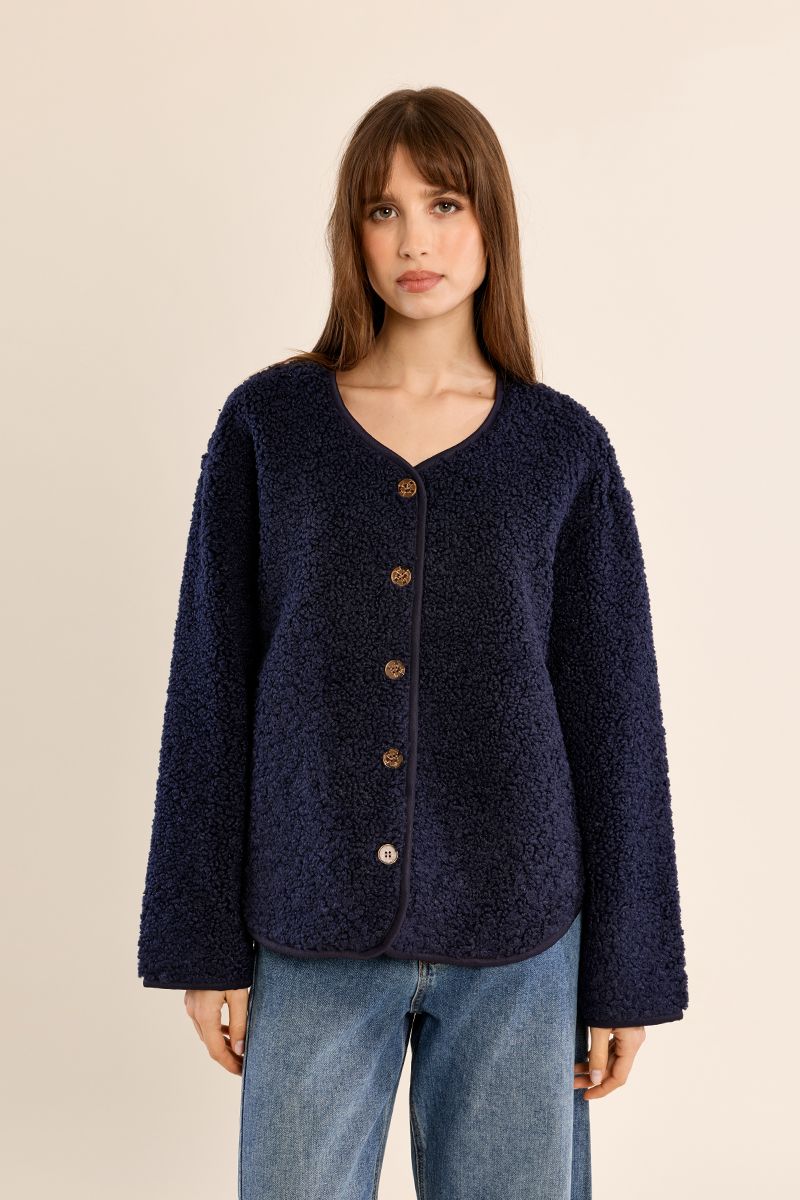 Molly Bracken Navy Fleece