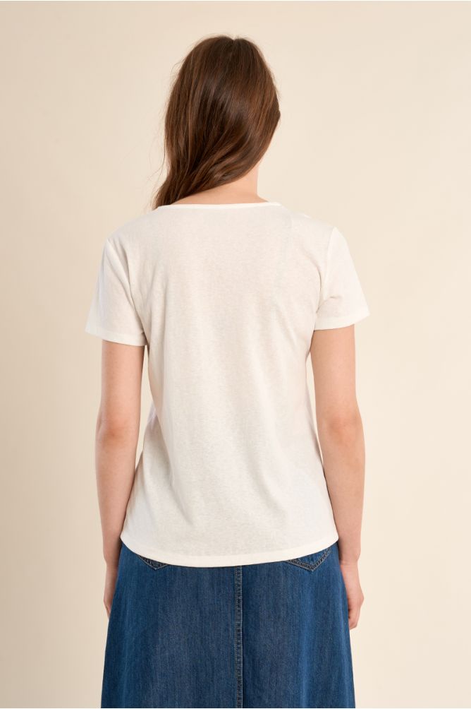 White Lace Tee