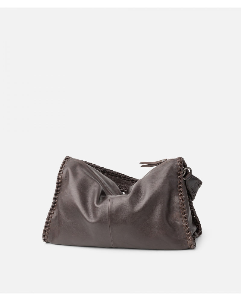 ParishVille Leather Handbag - Chocolate