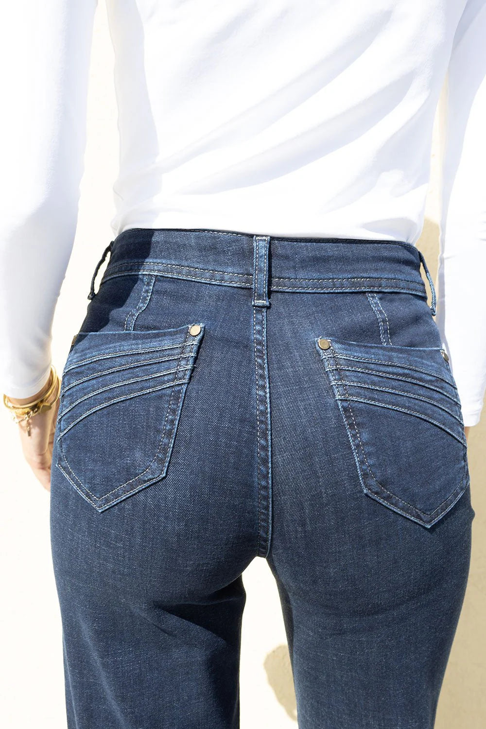 Napoli Wide Leg Jean - Indigo
