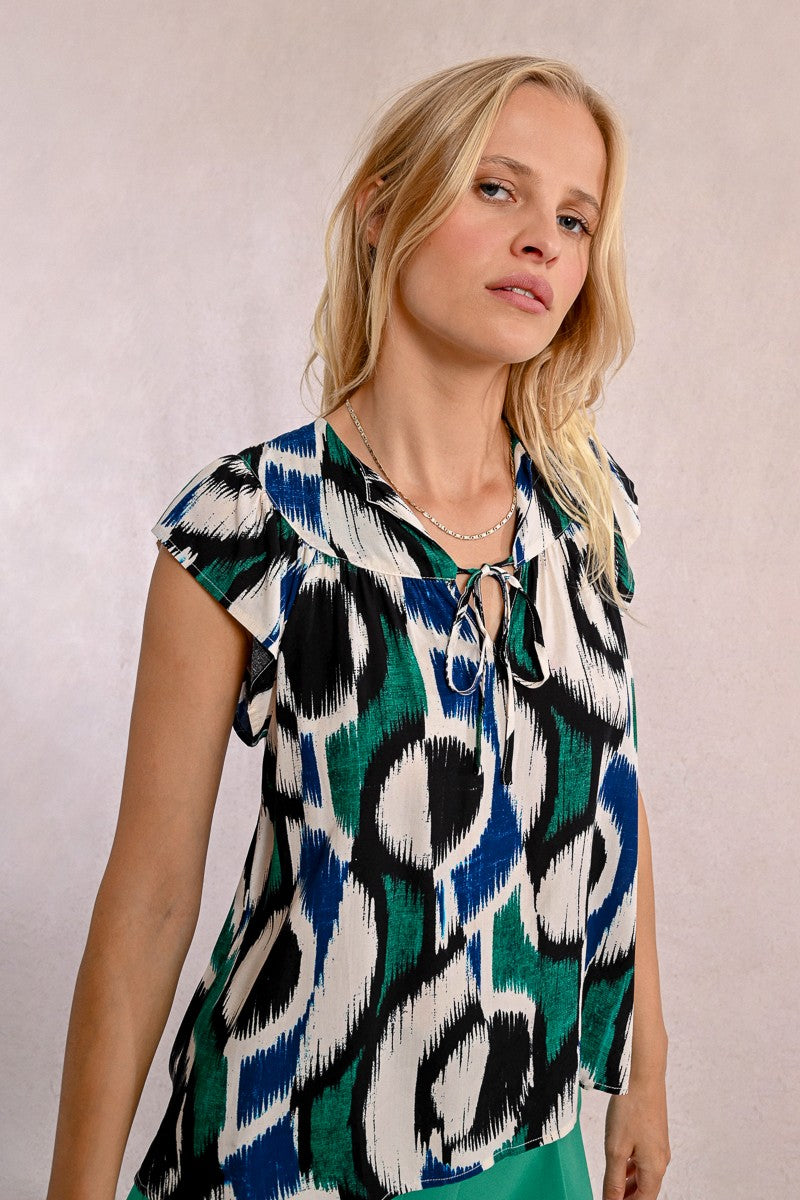 Molly Printed Top