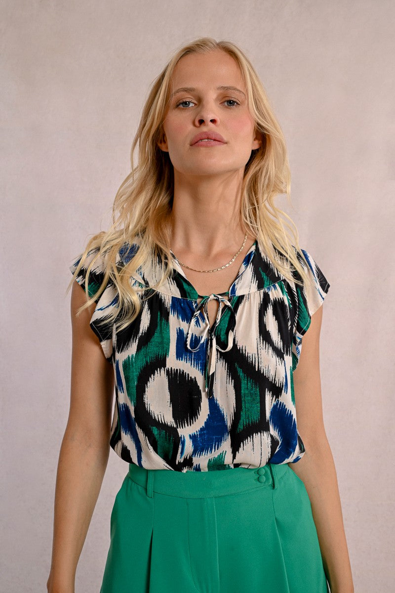 Molly Printed Top