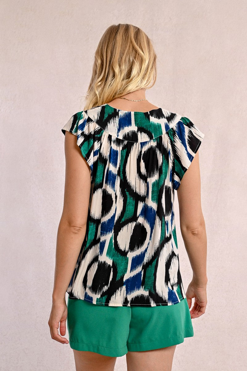 Molly Printed Top