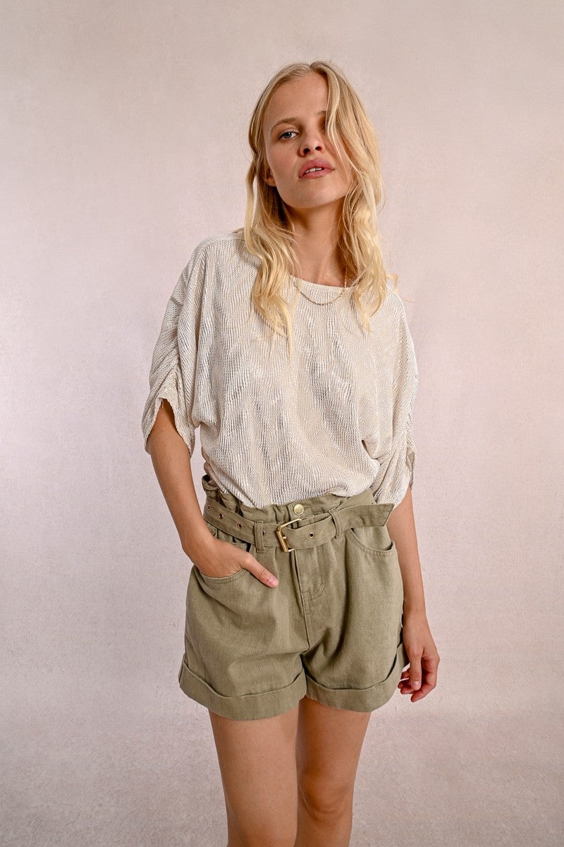 Gold Shimmer Top