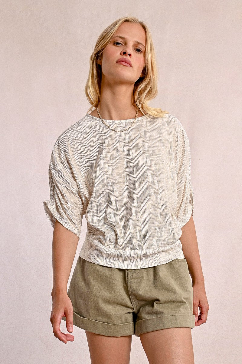 Gold Shimmer Top