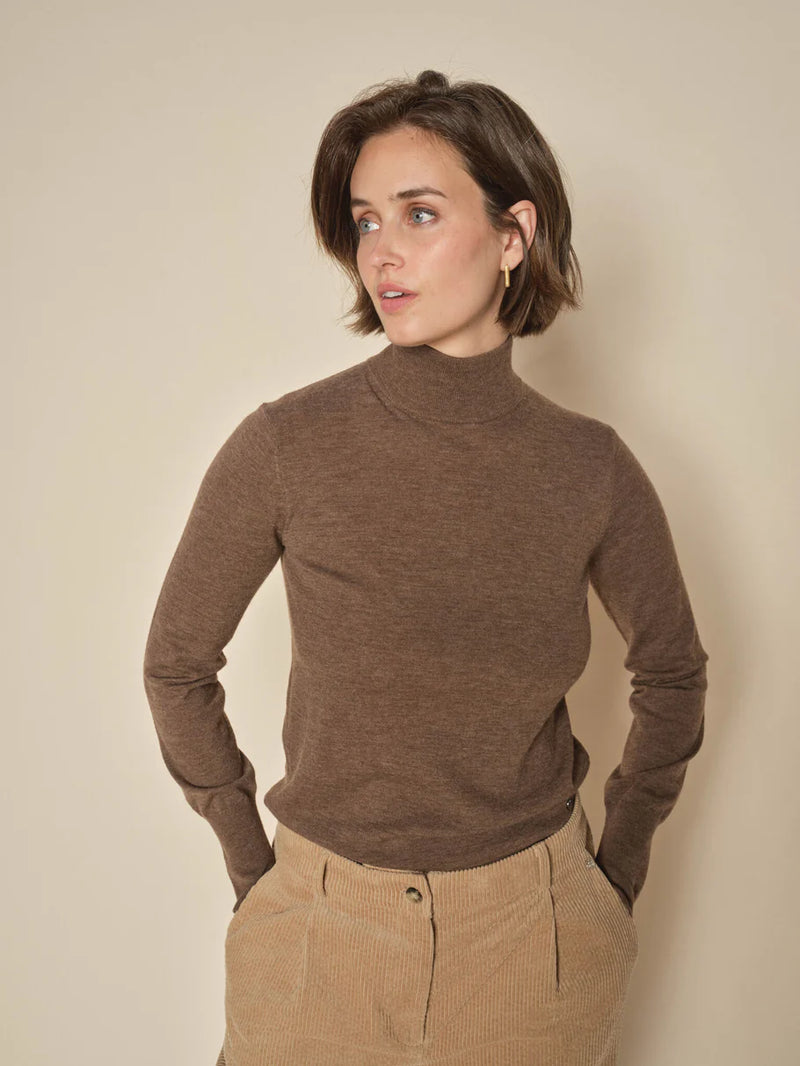 Coffee Turtle Neck