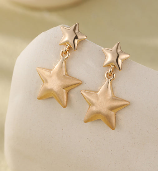 2 Star  Earrings
