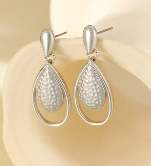 Silver  earrings