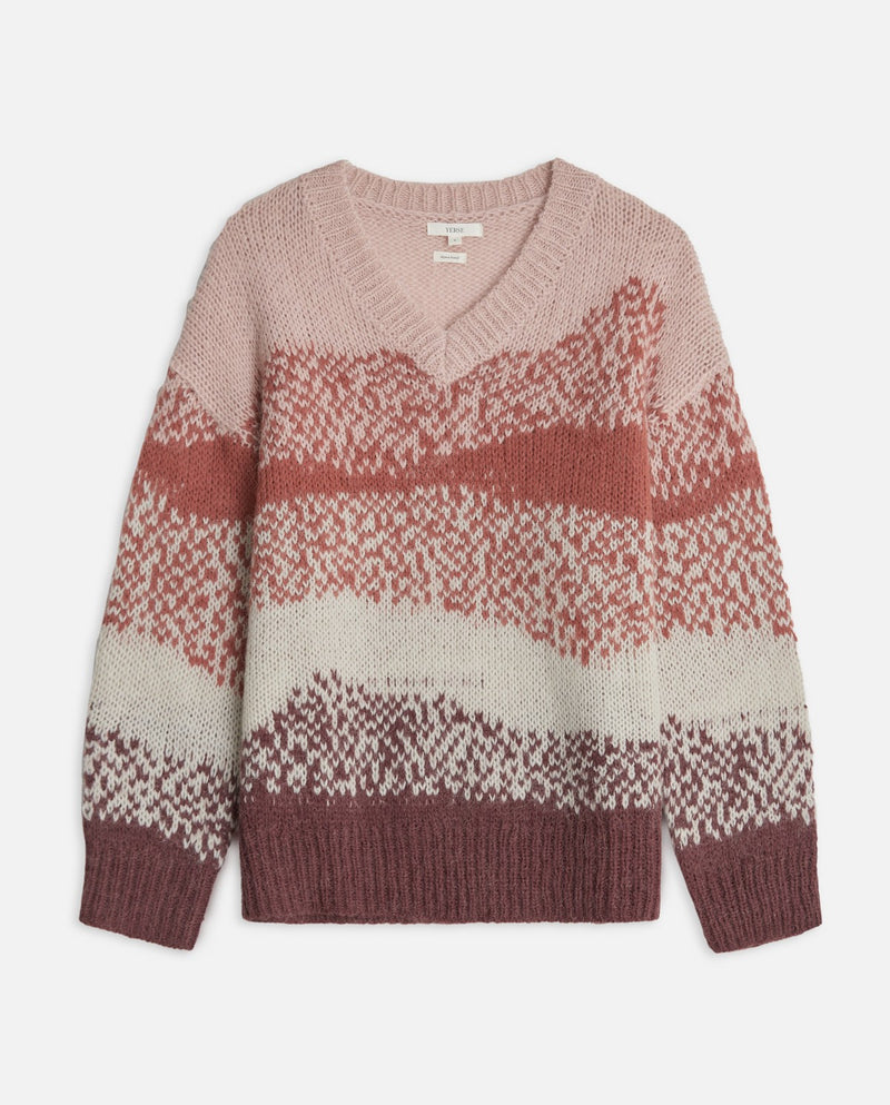 Alpaca Sweater- Pink