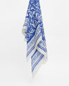 Blue Silk Scarf