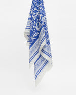 Blue Silk Scarf