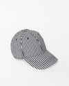 Navy Stripe Cap