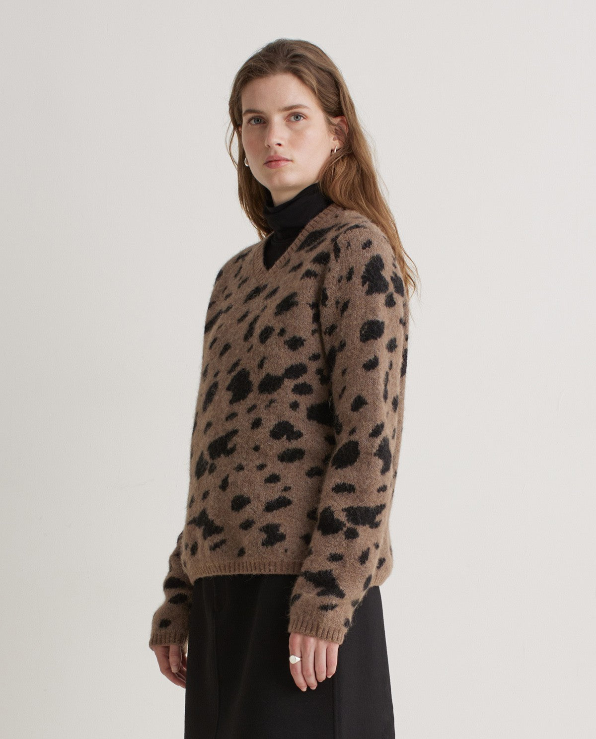 Yerse Animal Print Jumper
