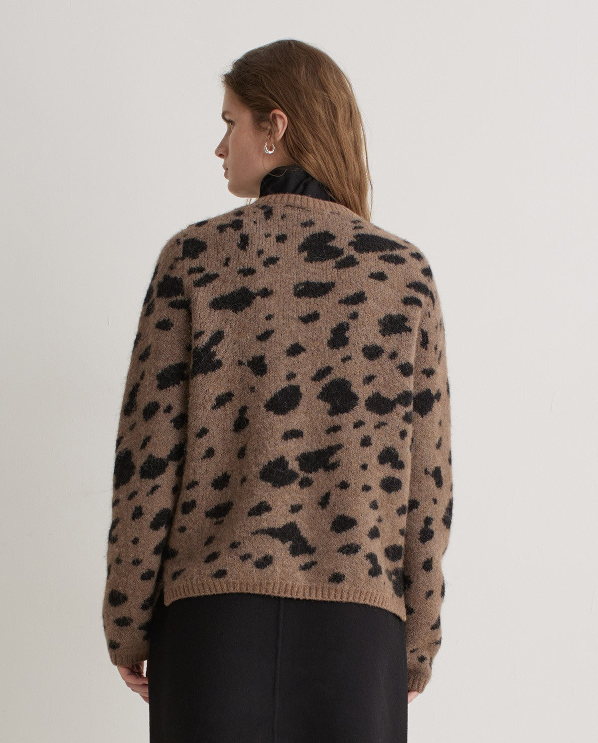 Yerse Animal Print Jumper