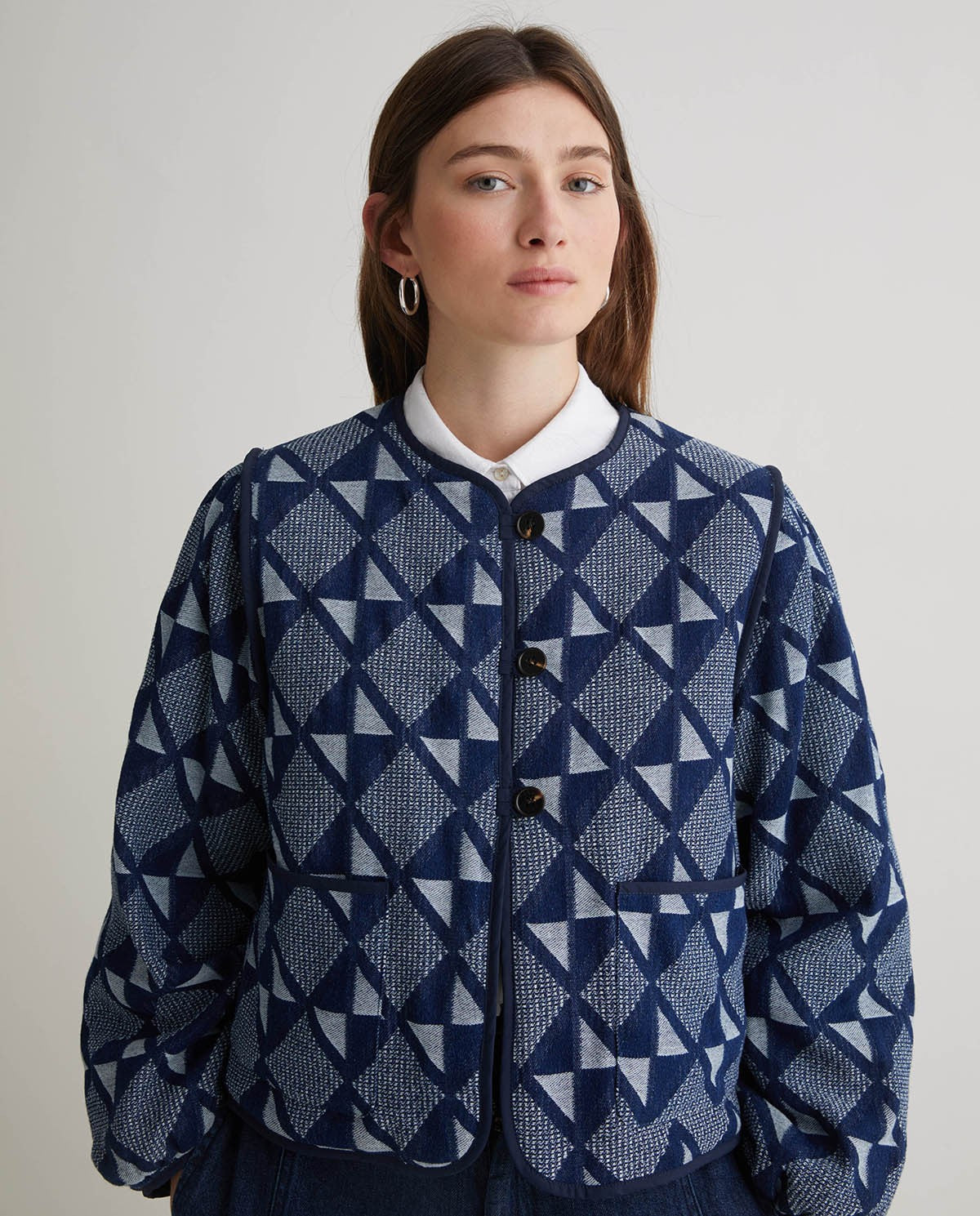Jacquard Jacket from Yerse