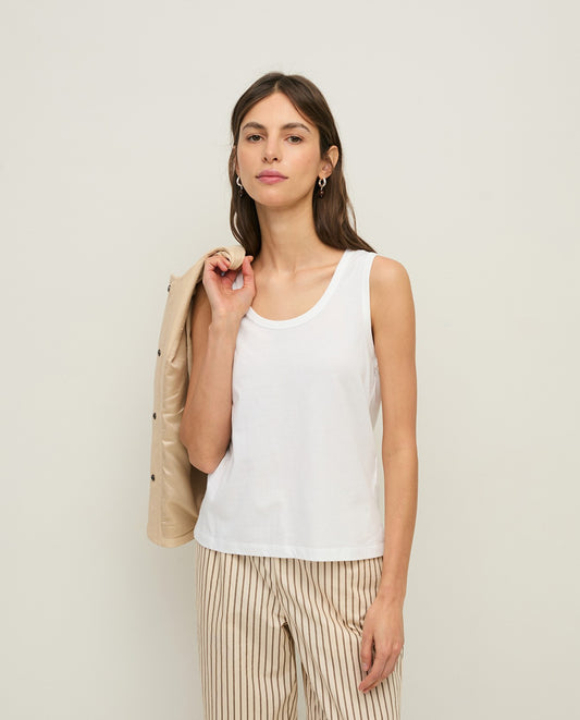 Yerse White Vest