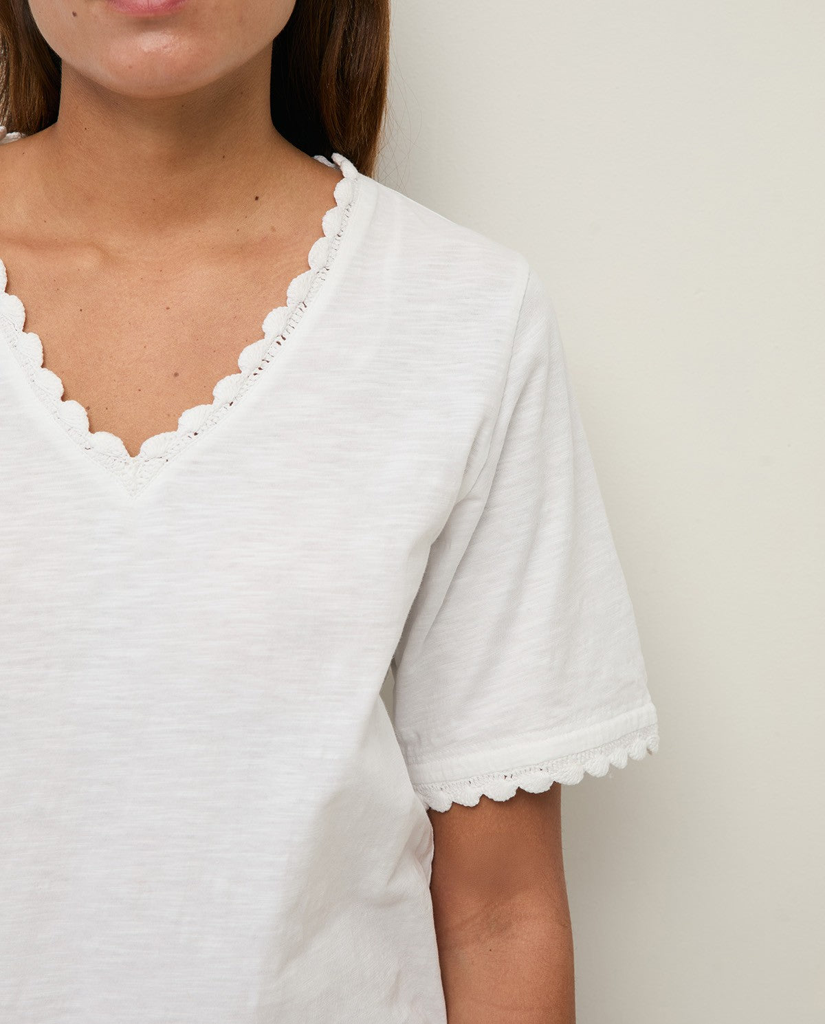 Organic Cotton White Tee