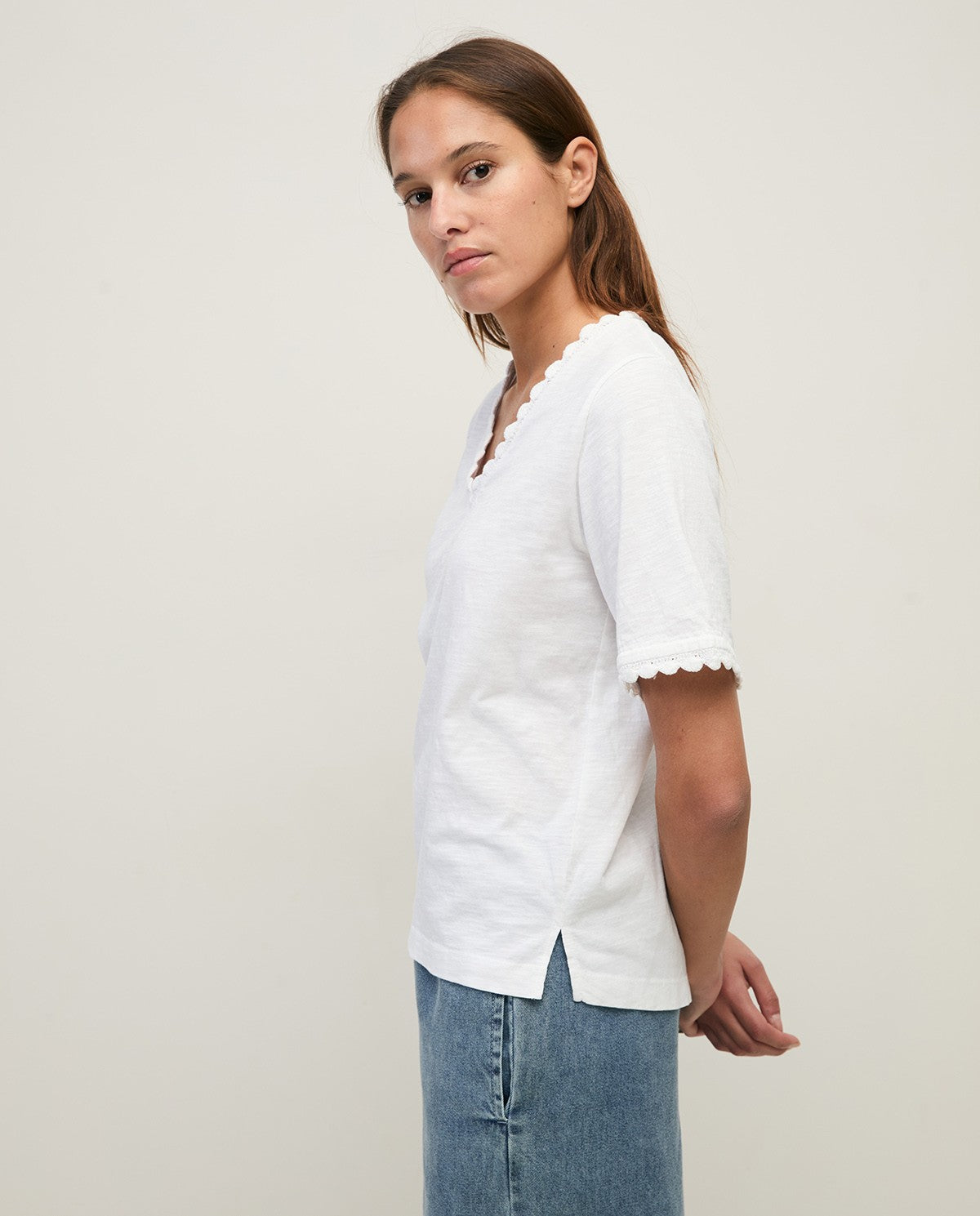 Organic Cotton White Tee