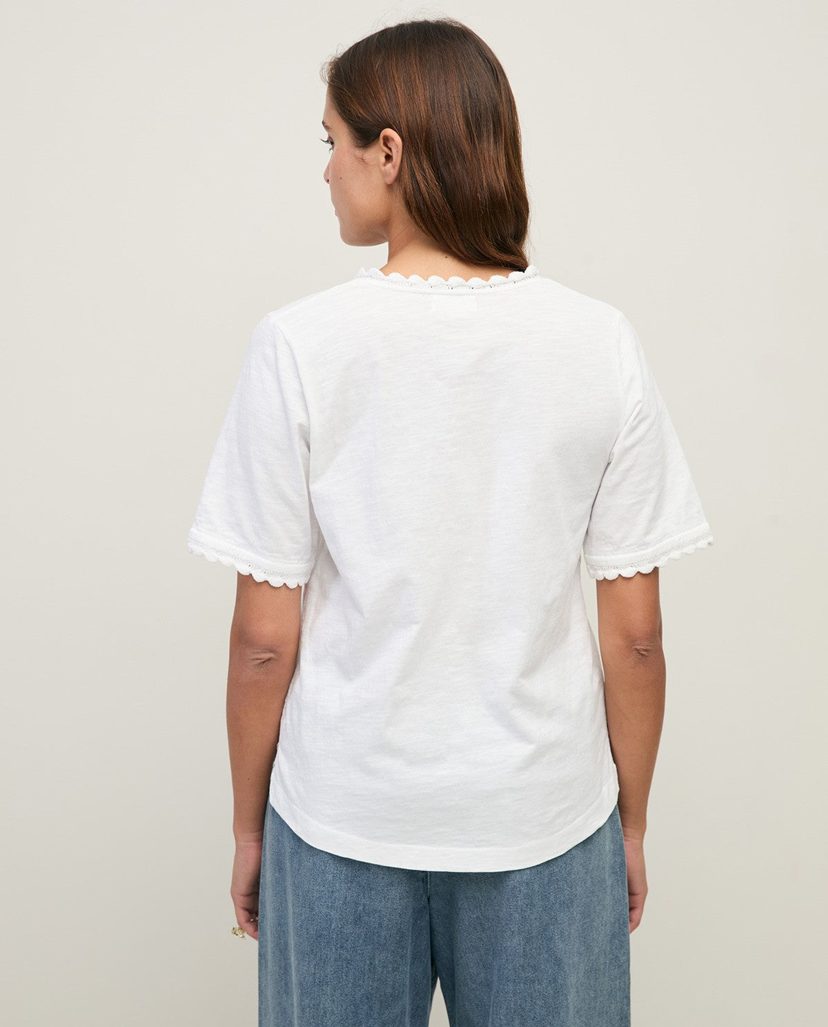 Organic Cotton White Tee
